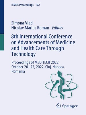 cover image of 8th International Conference on Advancements of Medicine and Health Care Through Technology